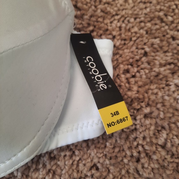 NWT Coobie 34 B Bra..  Padded Underwire, removable straps. - Picture 2 of 5